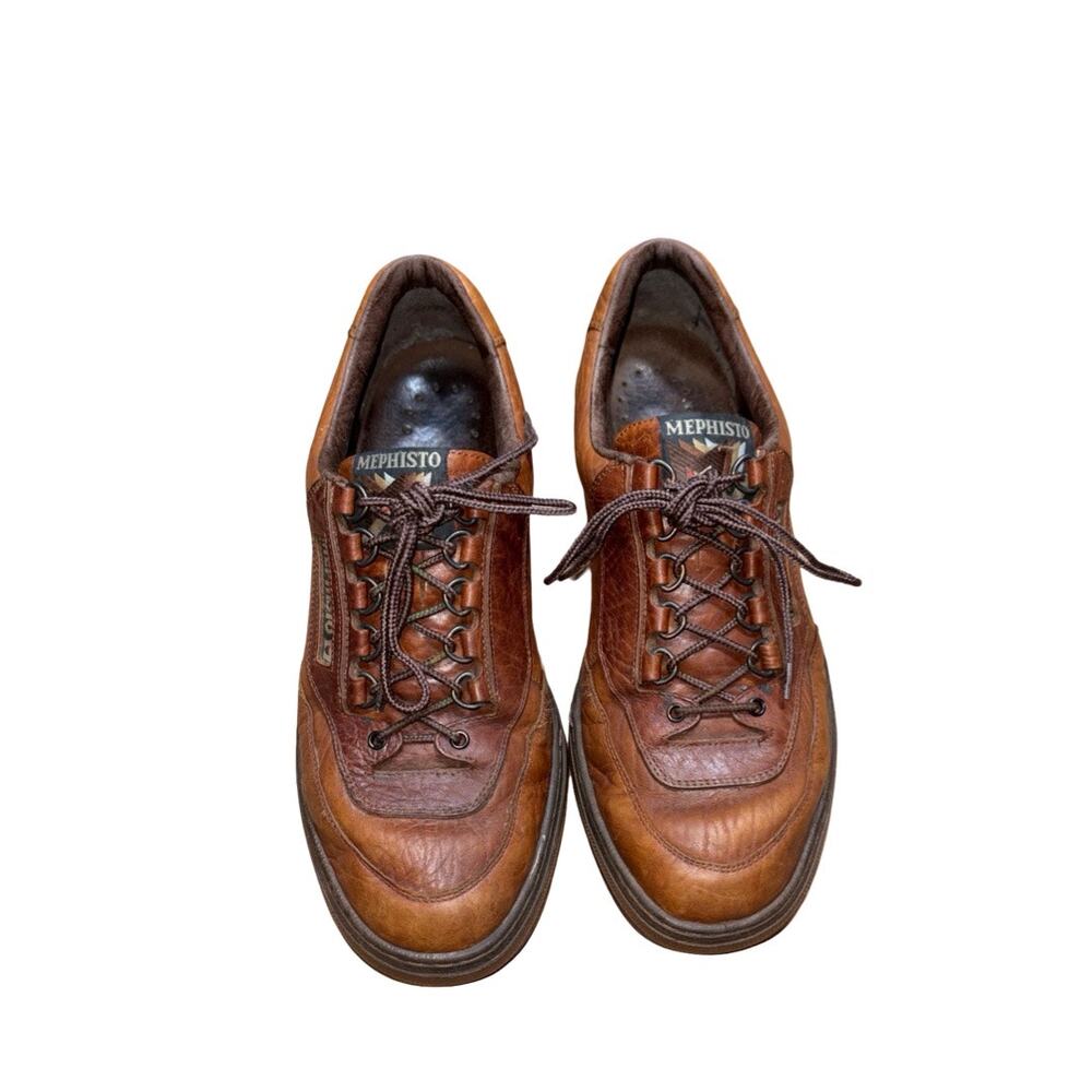 Mephisto Match Walking Shoes in Desert Grain Brown Leather   Size: US 9.5 Men's